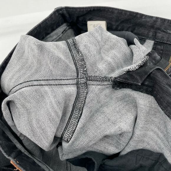 Moussy Vintage Black Skinny Jeans Classic Grunge Style Dark Denim MVS Size 27 - Picture 10 of 11